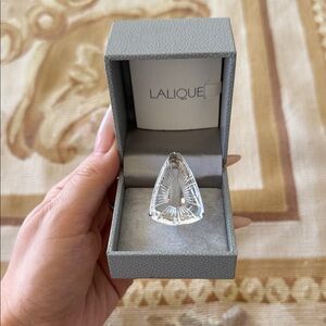Lalique Crystal Ring